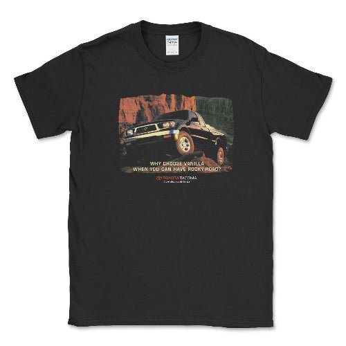 Toyota Tacoma Pick-Up Truck Retro T-shirt-Classic Off Road Gear Black / Small Unisex T-shirt