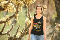 Toyota Tacoma Tank Top for Women - Built for Adventure - Goats Trail