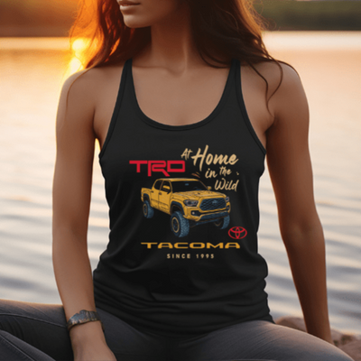 Toyota Tacoma Tank Top for Women-Built for Adventure Women's Tank Tops