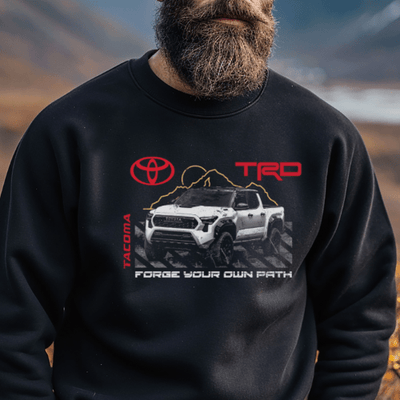 Toyota Tacoma TRD Pick-Up 4 x 4 Crewneck Sweatshirt Crewneck Sweatshirt