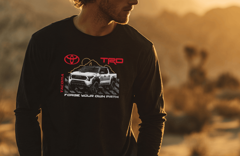 Toyota Tacoma TRD Pick - Up Long Sleeve Tee - Goats Trail