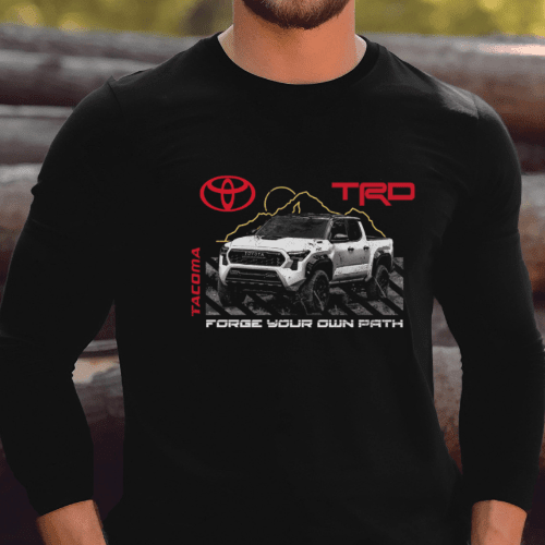 Toyota Tacoma TRD Pick - Up Long Sleeve Tee - Goats Trail