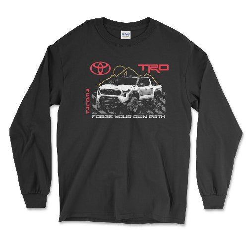 Toyota Tacoma TRD Pick-Up Long Sleeve Tee-Off Road Gear Black / Small Long-Sleeve T-shirt