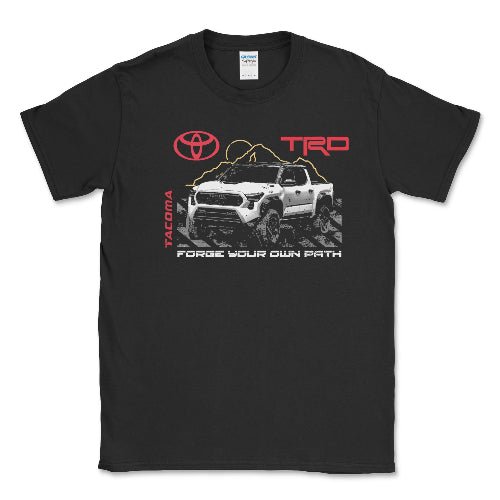 Toyota Tacoma TRD Pick-Up Truck 4x4 T-shirt Black / Small Unisex T-shirt