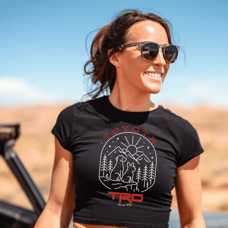 Toyota TRD Dog Crop Top - Goats Trail