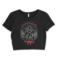 Toyota TRD Dog Crop Top - Goats Trail