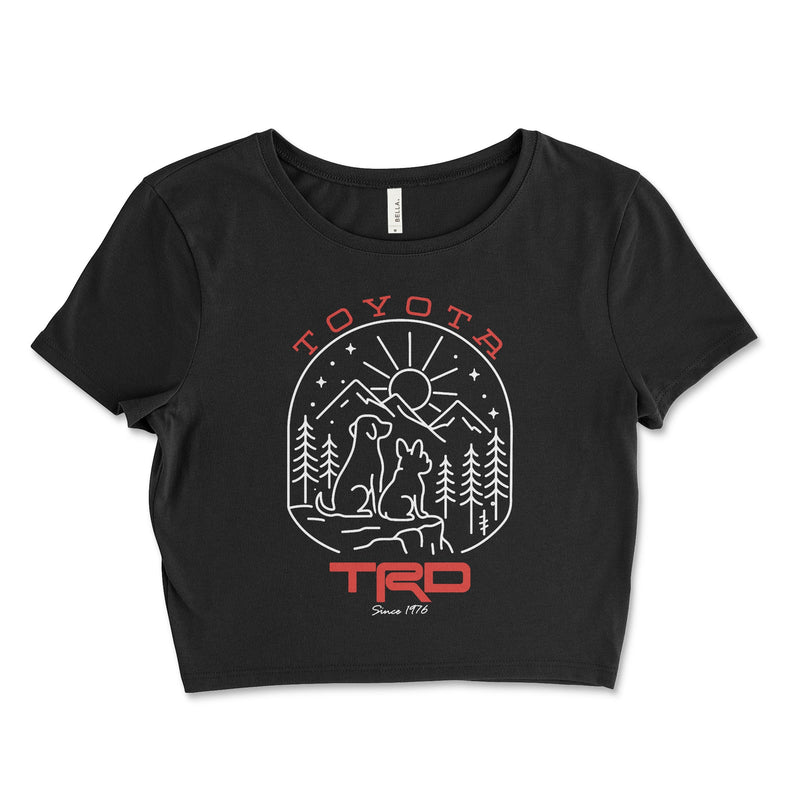 Toyota TRD Dog Crop Top - Goats Trail