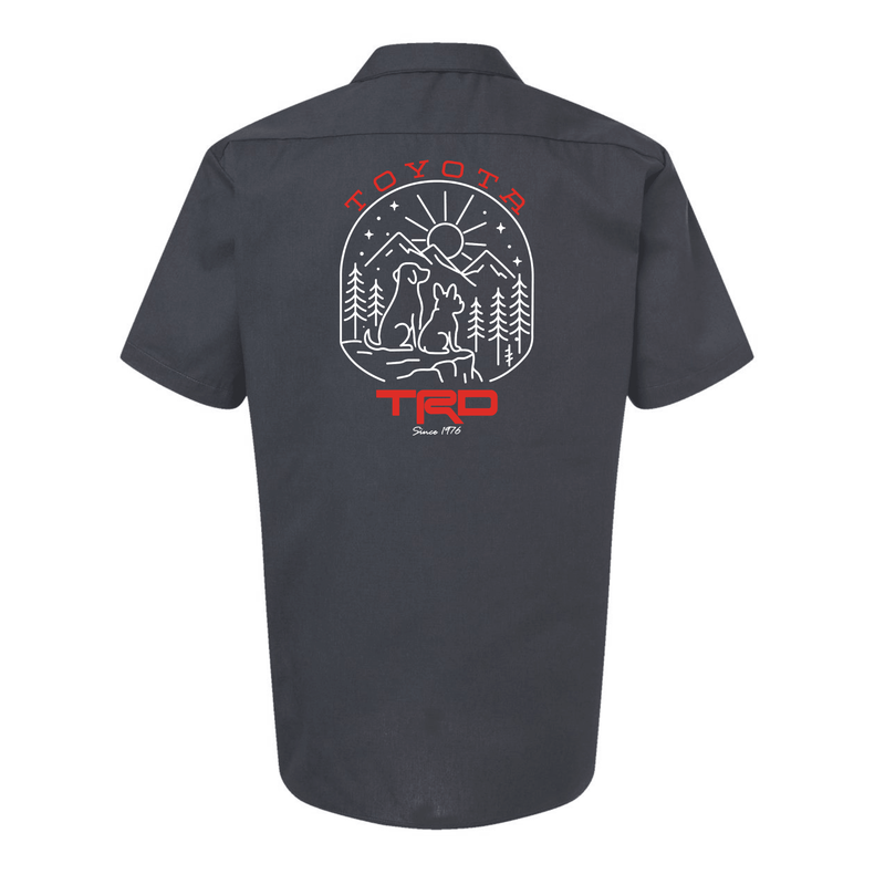 Toyota TRD Dog DIckies Work Shirt - Goats Trail