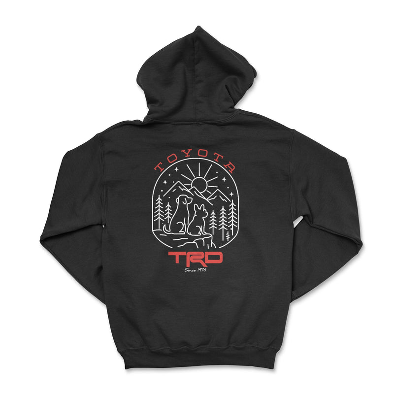 Toyota TRD Dog Zip - Up Hoodie - Goats Trail