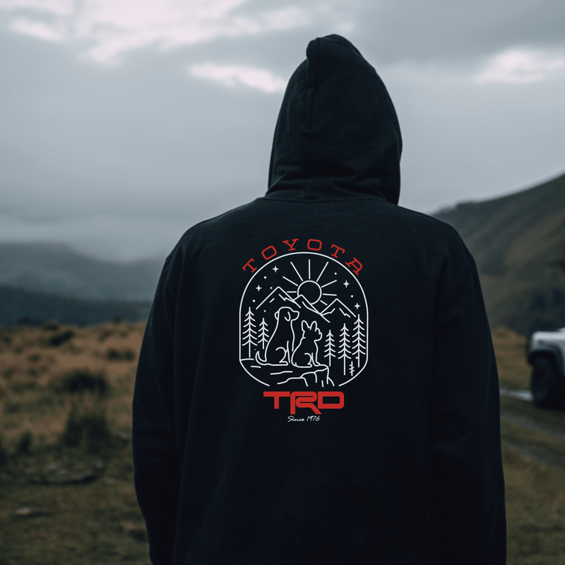 Toyota TRD Dog Zip - Up Hoodie - Goats Trail