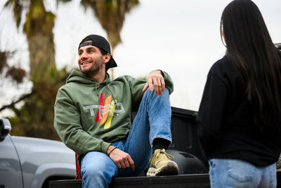 Toyota TRD Hoodie-Officially Licensed Off Road Apparel Hooded Sweatshirt