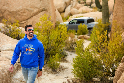 Toyota TRD Hoodie-Officially Licensed Off Road Apparel Hooded Sweatshirt