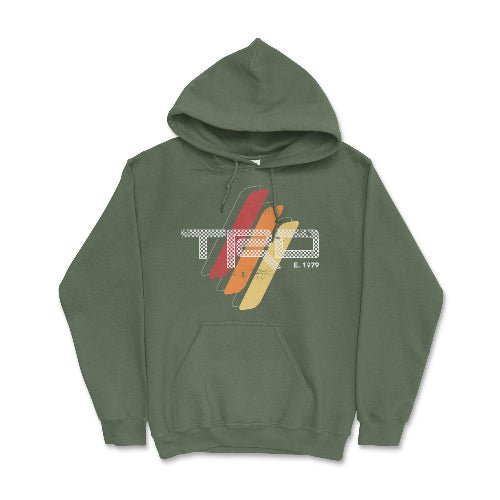 Toyota TRD Hoodie-Officially Licensed Off Road Apparel Military Green / Small Hooded Sweatshirt