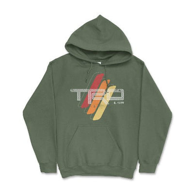 Toyota TRD Hoodie-Officially Licensed Off Road Apparel Military Green / Small Hooded Sweatshirt