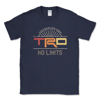 Toyota TRD Men's Big and Tall No Limit 4x4 T-shirt Navy / LT Big and Tall Shirts