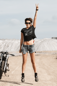 Toyota TRD Pro - Leave Limits in the Dust Crop Top - Goats Trail