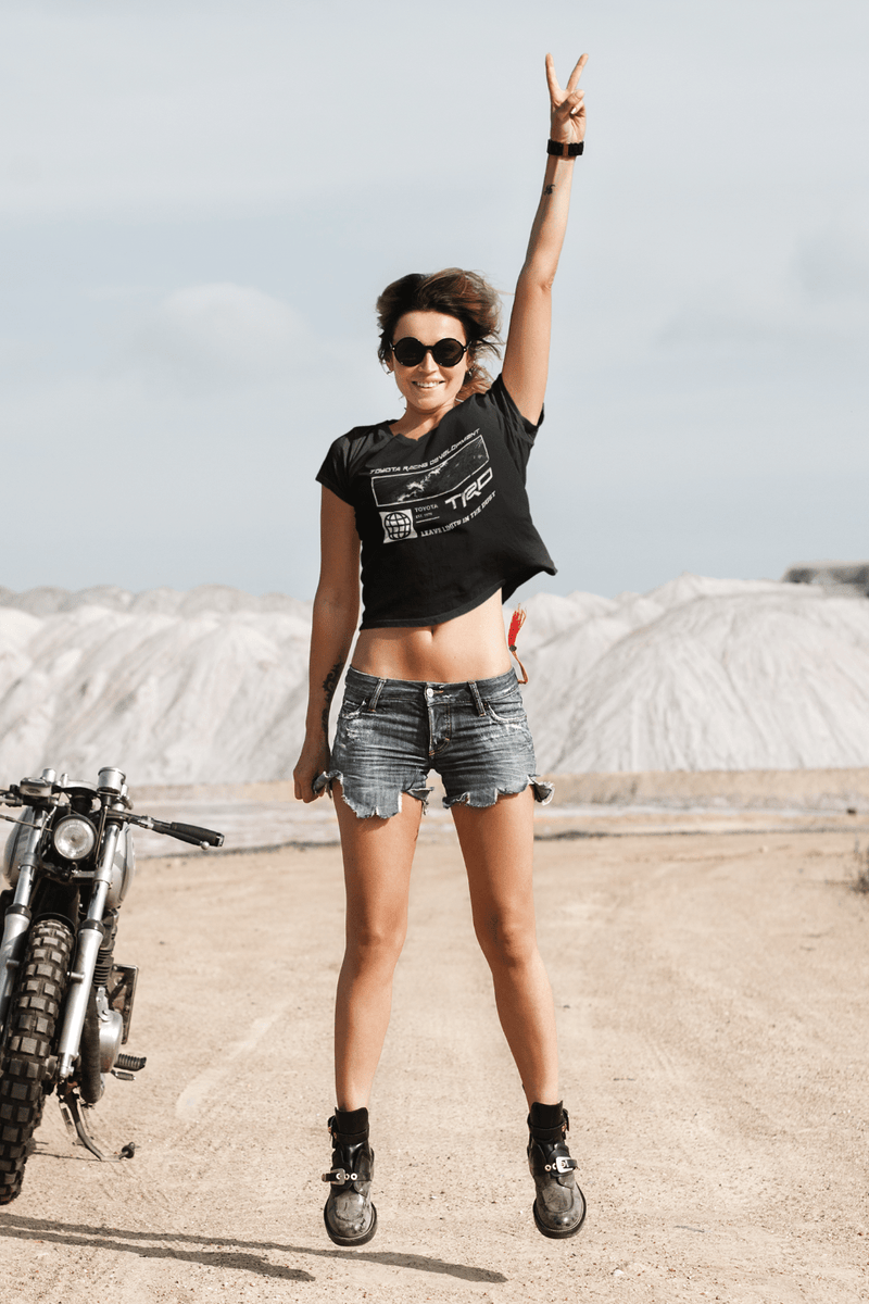 Toyota TRD Pro - Leave Limits in the Dust Crop Top - Goats Trail