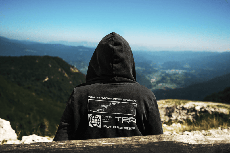 Toyota TRD Pro - Leave Limits in the Dust Zip - Up Hoodie - Goats Trail
