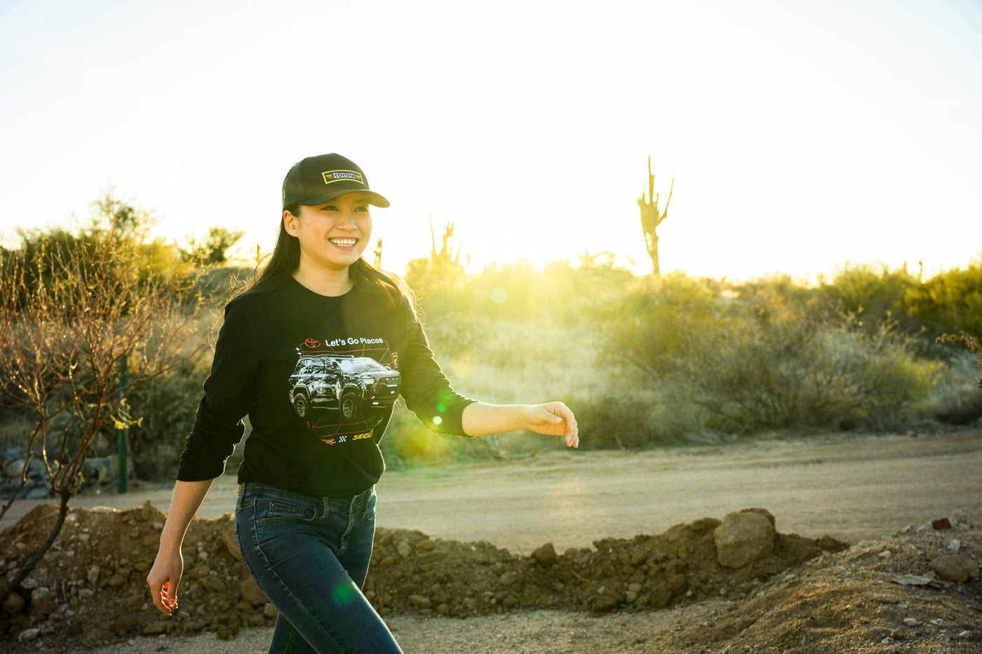 Toyota TRD Sequoia Let's Go Places Long Sleeve Tee Long-Sleeve T-shirt