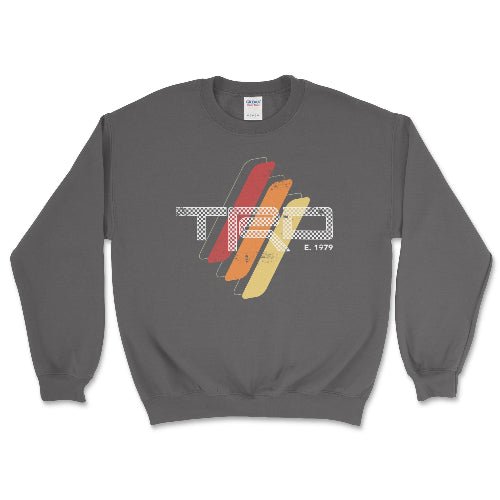 Toyota TRD Sweatshirt-Toyota Racing Development Official Gear Charcoal / Small Crewneck Sweatshirt