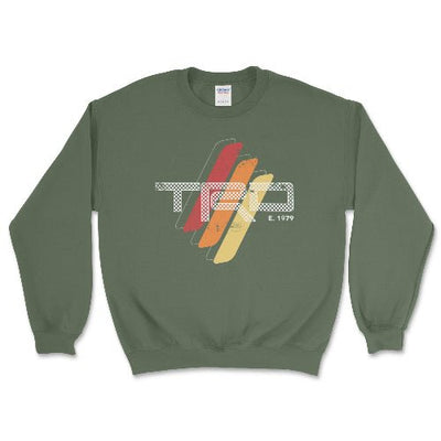 Toyota TRD Sweatshirt-Toyota Racing Development Official Gear Military Green / Small Crewneck Sweatshirt