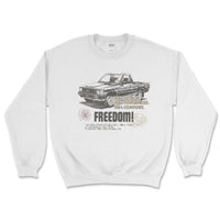 Toyota Truck Vintage Crewneck Sweatshirt - 4x4 Off Road Style - Goats Trail