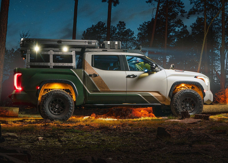 Toyota Tundra 3rd Gen (2022+) Bed Rack - DRIFTR Topper (Add - on) - Goats Trail