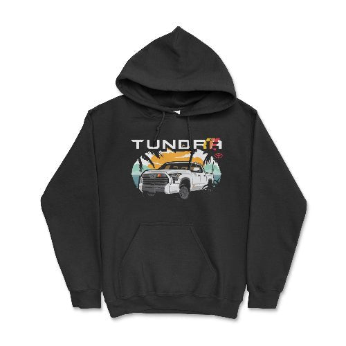 Toyota Tundra Pick - Up Truck Beach Hoodie - Goats Trail