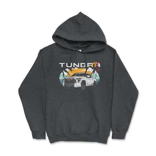 Toyota Tundra Pick - Up Truck Beach Hoodie - Goats Trail
