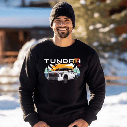 Toyota Tundra Pick - Up Truck Beach Sweatshirt - Goats Trail
