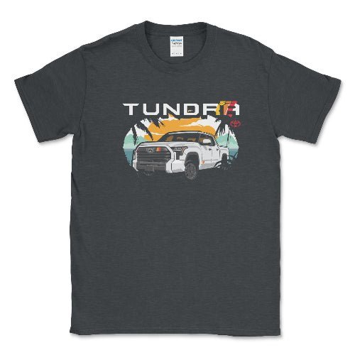 Toyota Tundra Pick - Up Truck Beach Tee - Toyota Licensed - Goats Trail