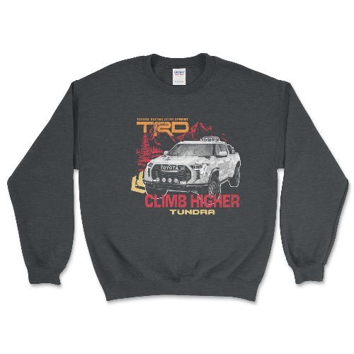 Toyota Tundra TRD Climb Higher Crewneck Sweatshirt - Goats Trail