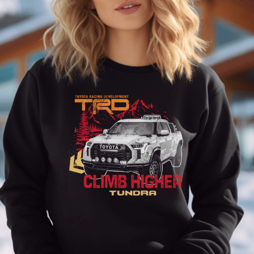 Toyota Tundra TRD Climb Higher Crewneck Sweatshirt - Goats Trail