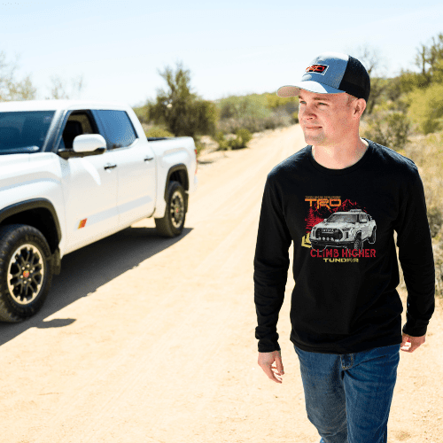 Toyota Tundra TRD Climb Higher Long Sleeve Tee - Goats Trail