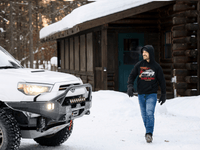 Toyota Tundra TRD Pick - Up Truck Off Road Climb Higher Hoodie - Goats Trail