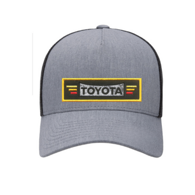 Toyota Vintage Logo Hat-Official Toyota Licensed Merch Heather Grey Hats