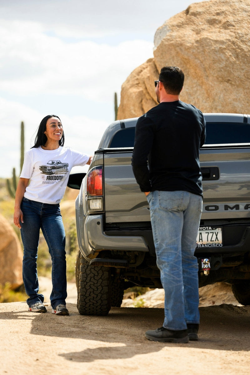 Toyota Vintage Pick - Up Truck T-shirt - Off Road Merch - Goats Trail