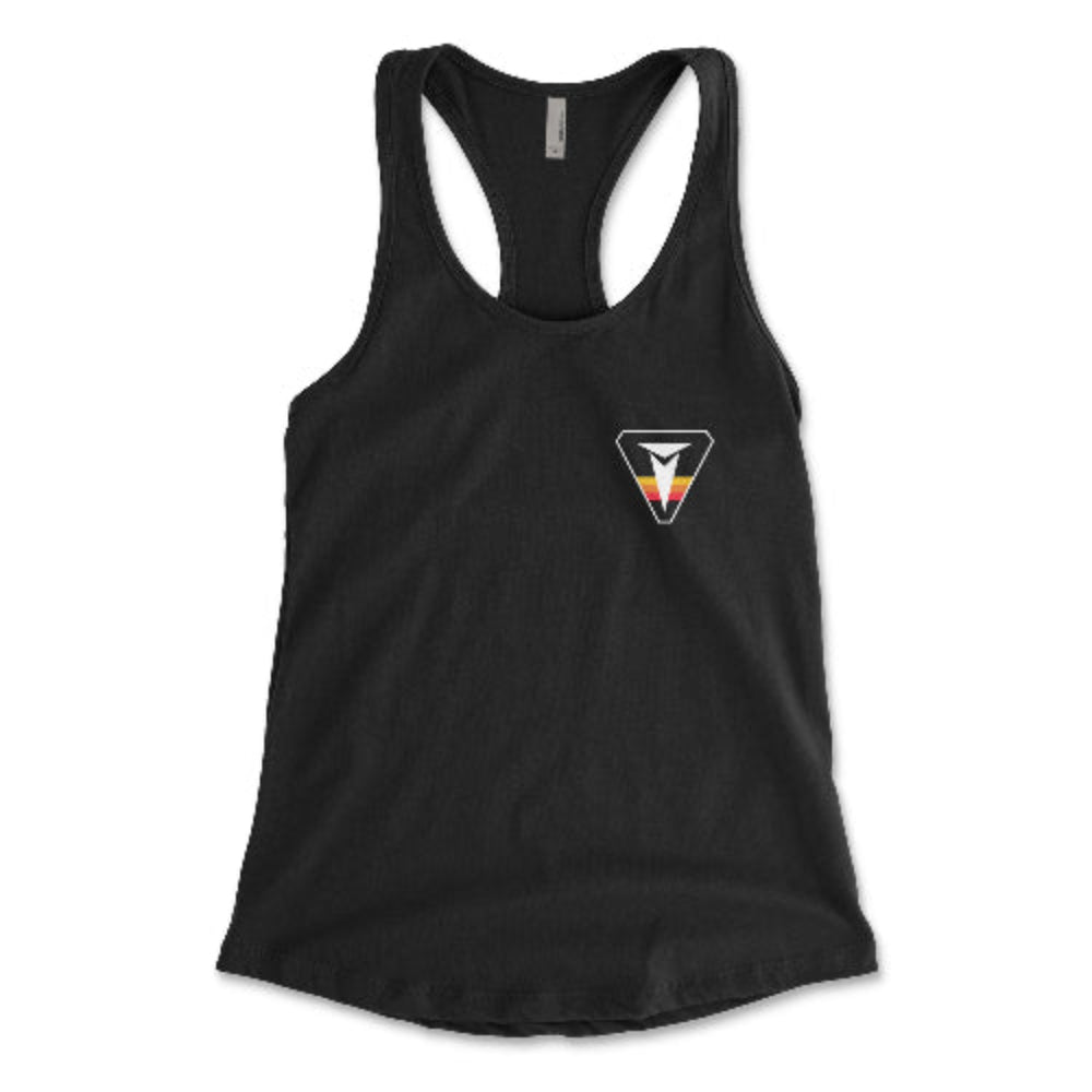 Toyota Women's Fashion Redefined - Retro Badge Tank Top Black / Small Women's Tank Tops