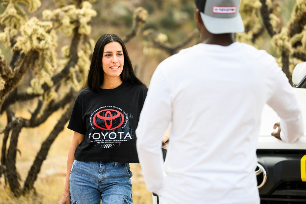 Toyota Women's Off Road 4x4 Apparel-Black Crop Top Crop Top