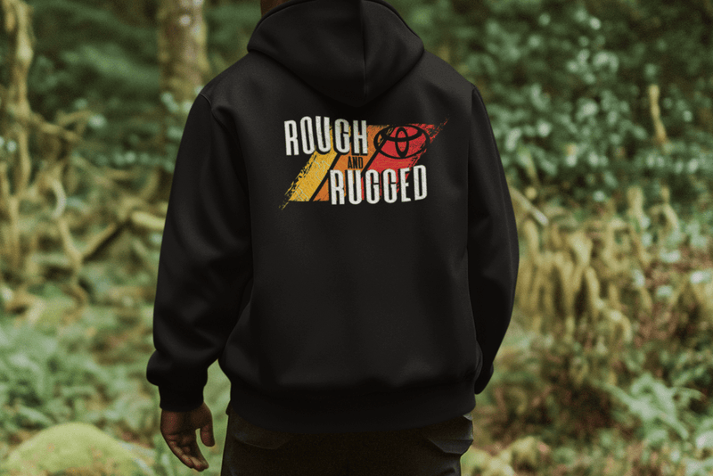 Toyota Zip - Up Hoodie - Rough and Rugged Adventure - Goats Trail