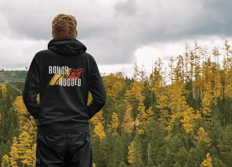Toyota Zip - Up Hoodie - Rough and Rugged Adventure - Goats Trail