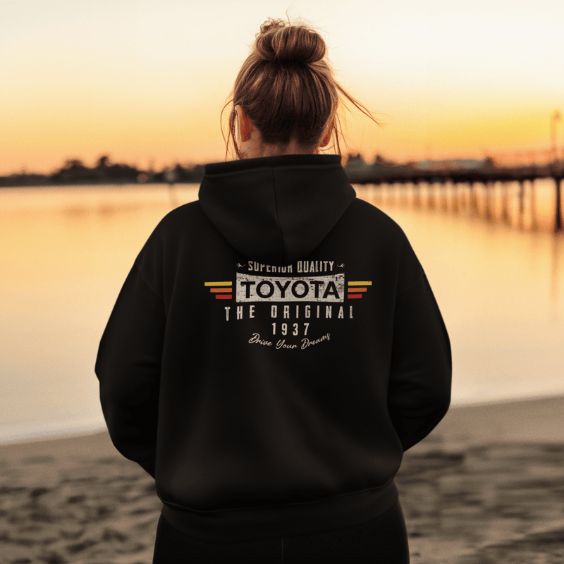 Toyota Zip - Up Hoodie - The Original Since 1937 - Goats Trail