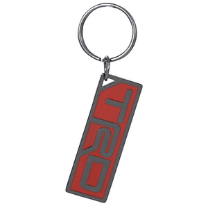 TRD Nickel Red and Black Enamel Key Chain - Goats Trail Off-Road Apparel Company