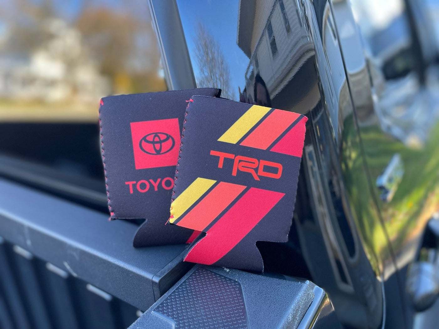 TRD Stripe Can Coolie - Goats Trail Off - Road Apparel Company