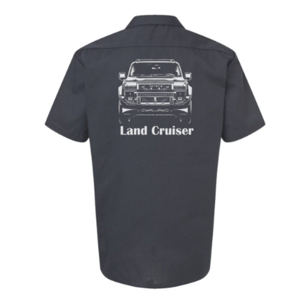 Toyota Land Cruiser Men's Work Shirt - Buy Now!