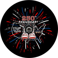 USA 250th Anniversary 4th of July Tire Cover - Goats Trail