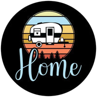 Vibrant Cute RV Camper Lifestyle Spare Tire Cover - RV, Camper - Goats Trail