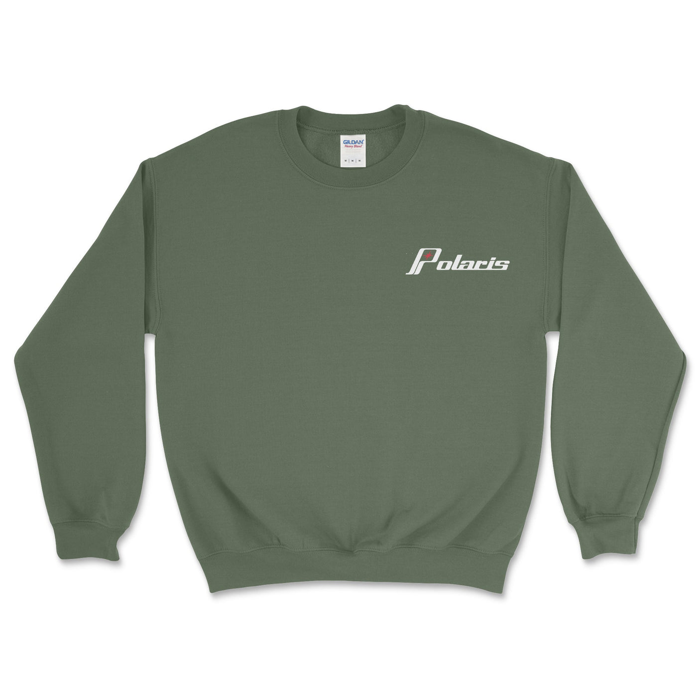 Vintage Polaris Snowmobile Crewneck Sweatshirt - Goats Trail Off - Road Apparel Company