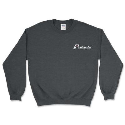 Vintage Polaris Snowmobile Crewneck Sweatshirt - Goats Trail Off - Road Apparel Company