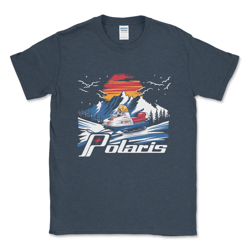 Vintage Polaris Snowmobile Tee Shirt - Goats Trail